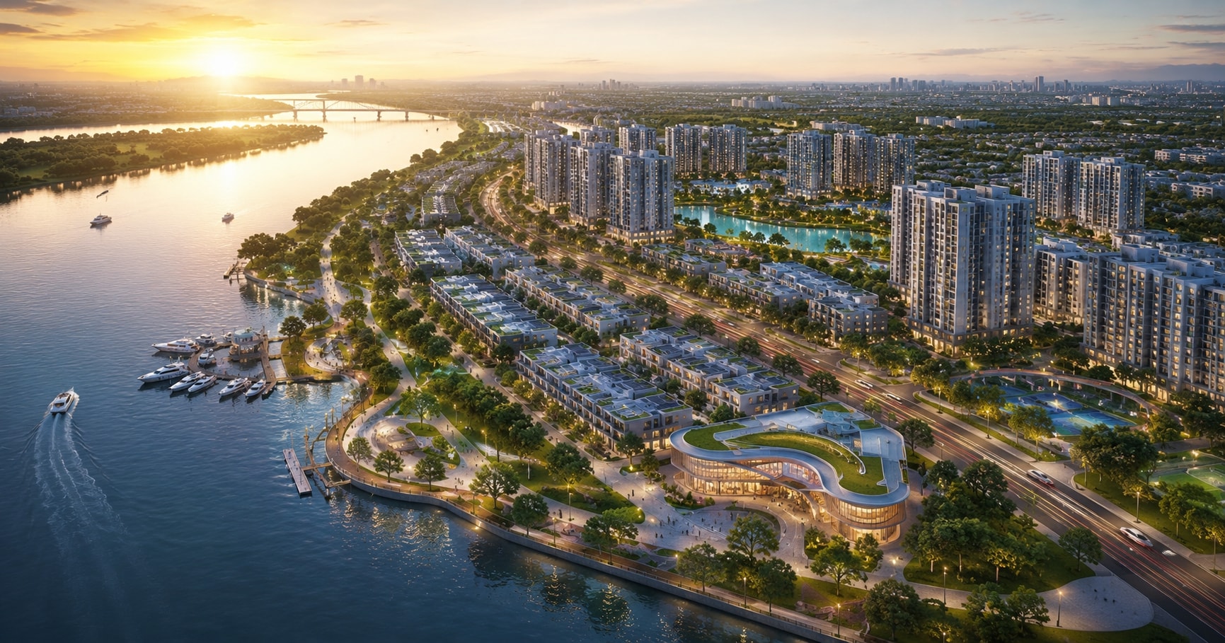 Sunshine Rivernia Finance & Tech Hub Đại Phước Đồng Nai