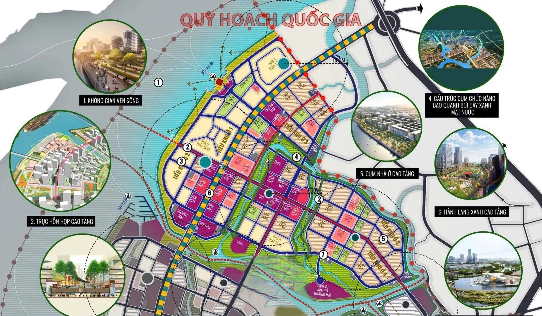 Vị trí Sunshine Rivernia Finance & Tech Hub nằm tọa lạc tại Khu Nam xã Đại Phước, TP Đồng Nai
